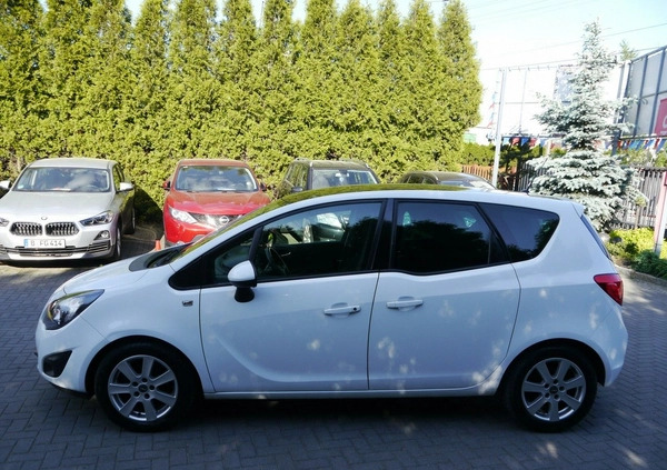 Opel Meriva cena 21600 przebieg: 181367, rok produkcji 2011 z Mikstat małe 497